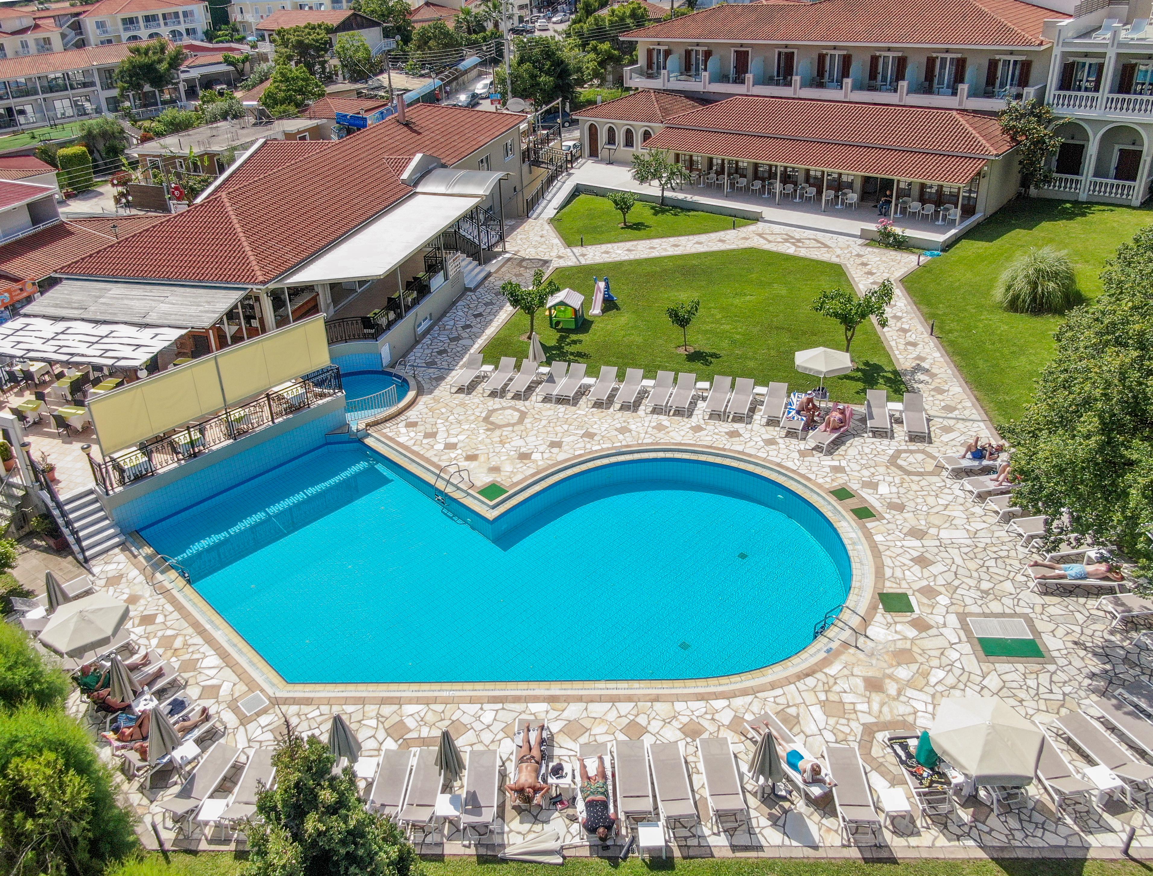 Hotel Palmyra Argassi Exteriör bild